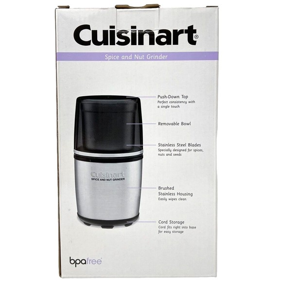 Cuisinart Kitchen Cuisinart Electric Spice And Nut Grinder Sg